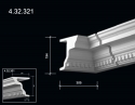 4.32.321  Polyurethane decorative elements