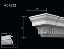 4.01.232  Polyurethane decorative elements