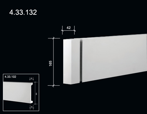 4.33.132  Polyurethane decorative elements