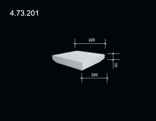 4.73.201 Polyurethane  balustrades