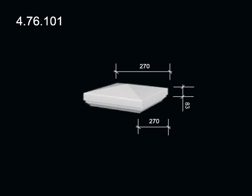 4.76.101 Polyurethane  balustrades