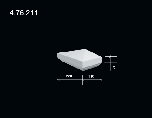 4.76.211 Polyurethane  balustrades