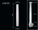 4.46.101 Polyurethane semicolumn body 