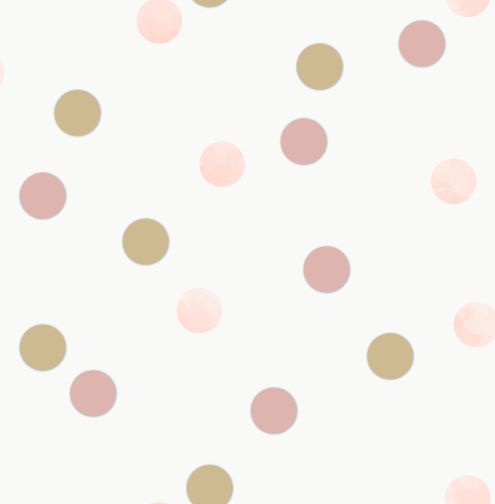 108565 Dotty Polka Pink American Gold tapete