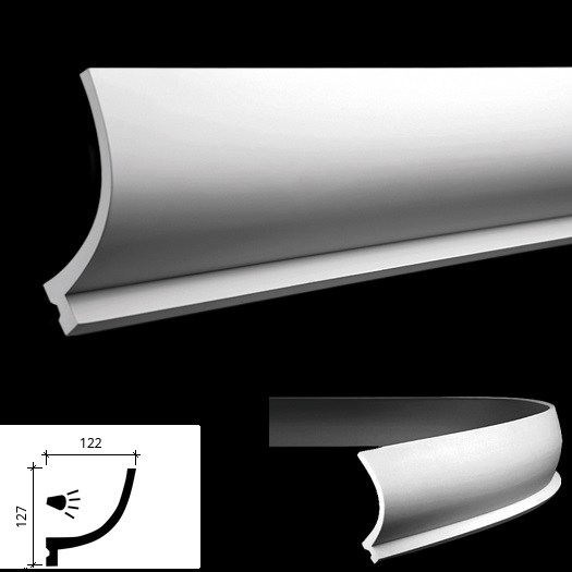 1.50.220 Polyurethane cornice