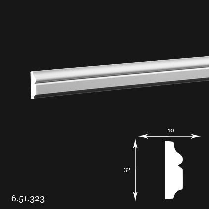 6.51.323 Poliuretāna moldings