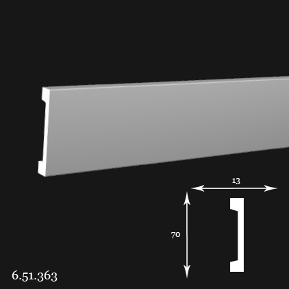 6.51.363 Poliuretāna moldings