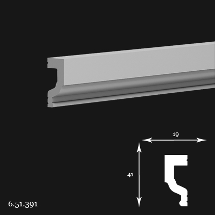 6.51.391 Poliuretāna moldings