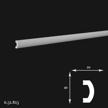 6.51.815 Poliuretāna moldings