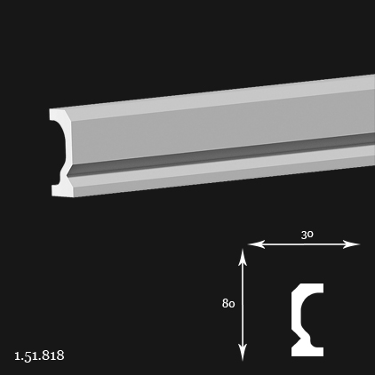 1.51.818 Poliuretāna moldings