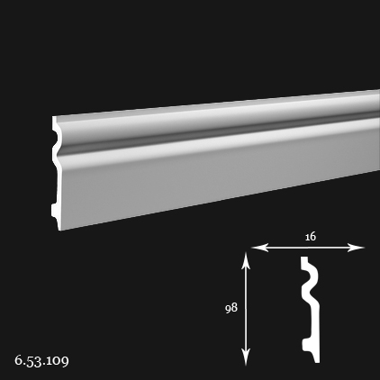 6.53.109 Polyurethane floor plinth