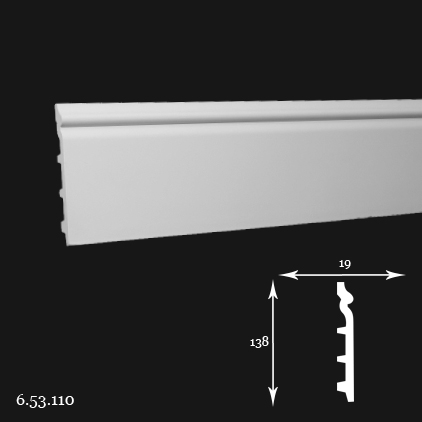 6.53.110 Polyurethane floor plinth