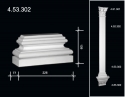4.53.302 Polyurethane facade pilasters
