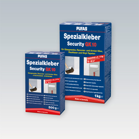 SECURITY GK10 Fibreglass and Non-Woven Wallpaper Adhesive