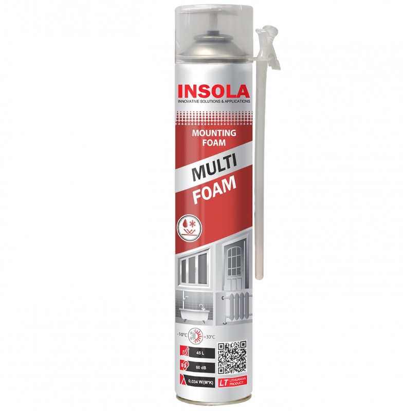 Polyurethane foam INSOLA Multi Foam 750 ml